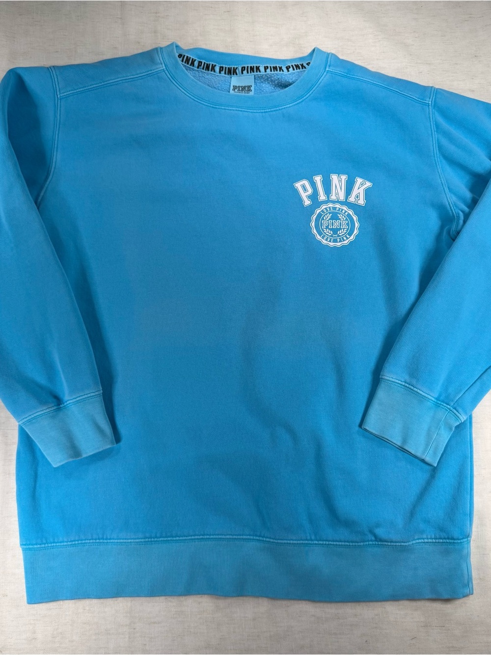 PINK Victoria's Secret Crewneck Sweatshirt - Blue